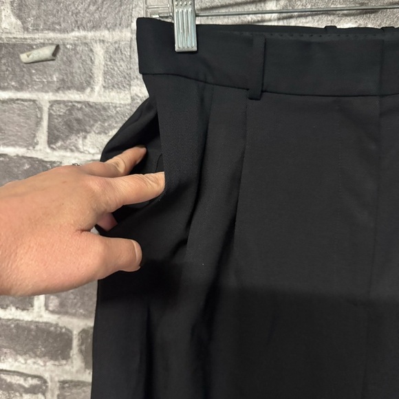 Aritzia Babaton Agency Pant- city wool black dress pants - Picture 4 of 13